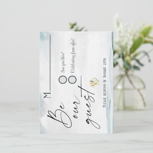 Invitation Réponse nautique  (Debout devant)