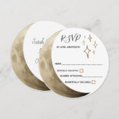 Invitation Réponse RSVP au mariage main dans la main de la so (Devant / Derrière)