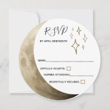 Réponse RSVP pour Mariage Païen sous la Lune Crois
