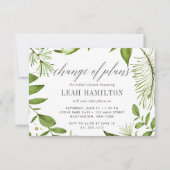 Invitation Report de la Fête des mariées de prairie sauvage (Devant)