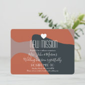 Invitation Report de la nouvelle mission Abstraite biologique (Debout devant)