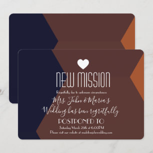 Invitation Report de la nouvelle mission en terracotta au cho