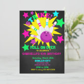 Invitation Reporter... STRIKE Bowling fête d'anniversaire (Debout devant)