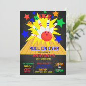 Invitation Reporter... STRIKE Bowling fête d'anniversaire (Debout devant)