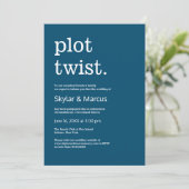 Invitation Repostage simple et moderne du Mariage Décontracté (Debout devant)