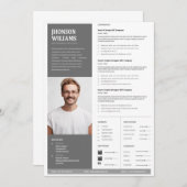 Invitation Reprendre le Modèle (Devant / Derrière)