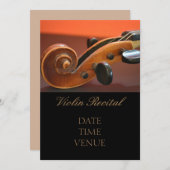 Invitation Représentation élégante élégante de considérant de (Devant / Derrière)