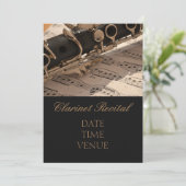 Invitation Représentation élégante élégante de considérant de (Debout devant)