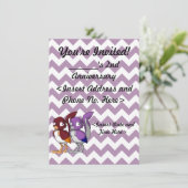 Invitation reptile de partie de joint d'oiseau de (Debout devant)