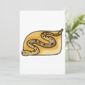 Invitation Reptile de serpent (Debout devant)