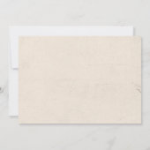 Invitation Reptile Enfants 1er anniversaire Photo (Dos)