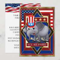 Invitation Républicaine Patriotique des États-Unis