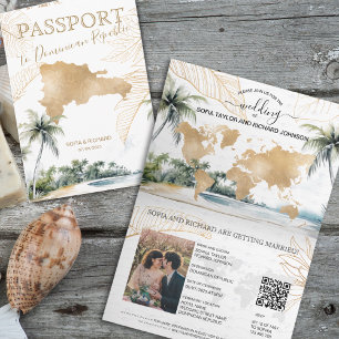 Invitation République Dominicaine Destination Mariage Passepo