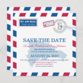 Invitation République dominicainne Mariage par avion Faire su (Devant / Derrière)