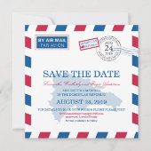 Invitation République dominicainne Mariage par avion Faire su (Devant)