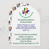 Invitation République tchèque Irlande États-Unis Réunion de f (Devant / Derrière)