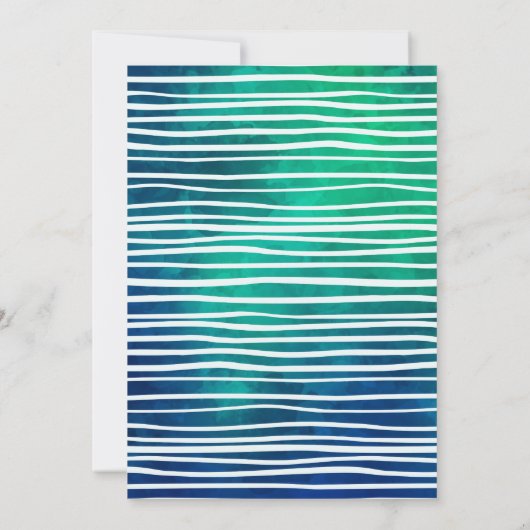 Invitation Requin infesté n'importe quel âge fête d'anniversa (Dos)