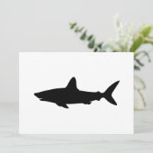 Invitation Requin nageant (Debout devant)