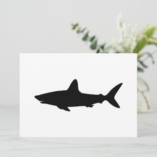 Invitation Requin nageant (Debout devant)