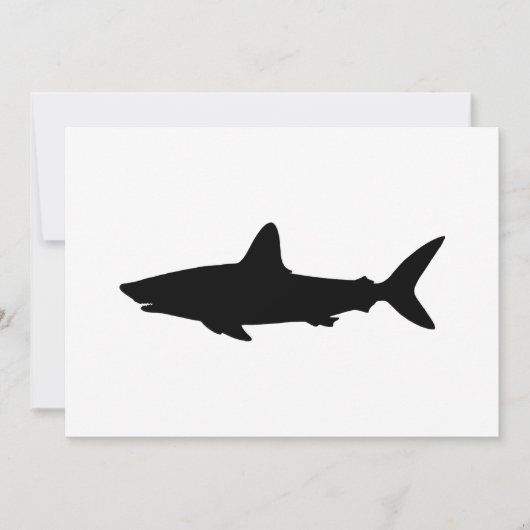 Invitation Requin qui Nage (Devant)