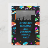 Invitation Réservation Colorée (Devant)