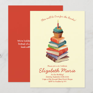 Invitation Réserver Anniversaire Enfants Lecture