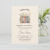 Invitation Réserver fleur sauvage Happy Jamais Après Fête des (Debout devant)