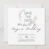 INVITATION RÉSERVER LA DATE || MEILLEURE OFFRE || CARTON D'IN (Dos)