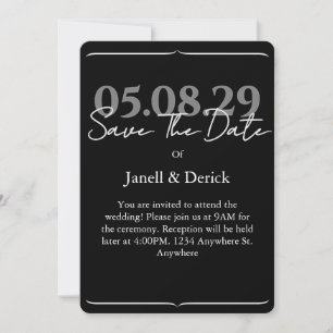 Invitation Réservez la date