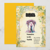 Invitation Réservez la date (Devant / Derrière)