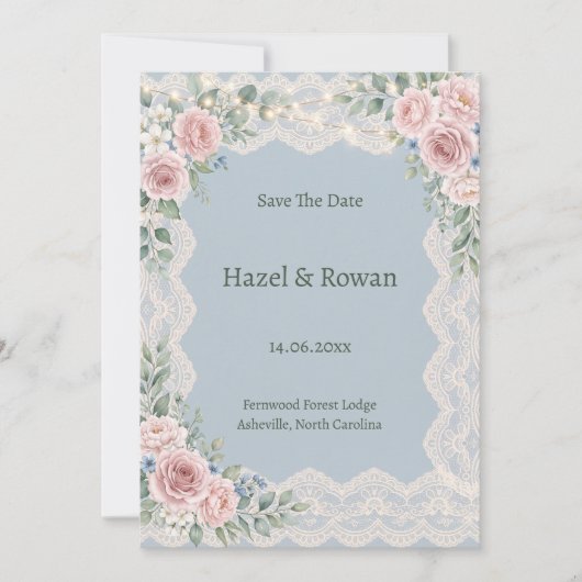 Invitation réservez la date (Devant)