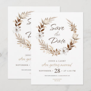 Invitation "Réservez la date pour notre grand jour : [Noms de