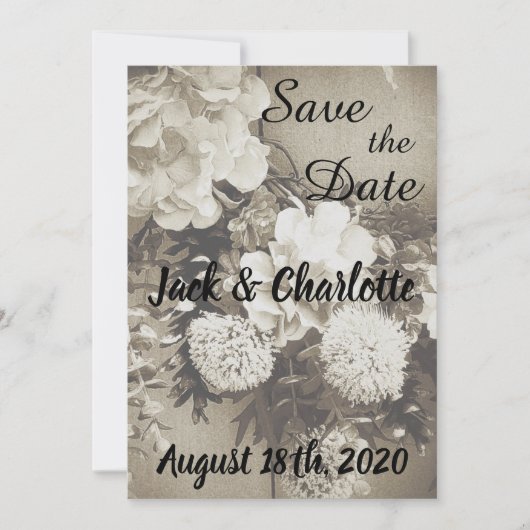 Invitation Réservez les Dates (Devant)