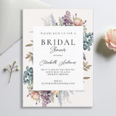 Invitation Ressort botanique aquarelle