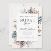 Invitation Ressort botanique aquarelle (Devant)