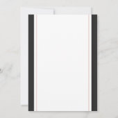 Invitation Restaurant moderne Cuivre Grand Ouverture (Dos)