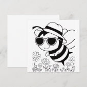 Invitation Reste Cool (Devant / Derrière)