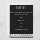 Invitation Restez Calme Je Me Marie Batchelorette / Hen (Dos)