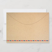 Invitation retiré par carte postale postale de (Dos)