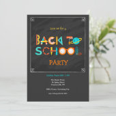 Invitation Retour À La Partie Eléments Scolaires (Debout devant)