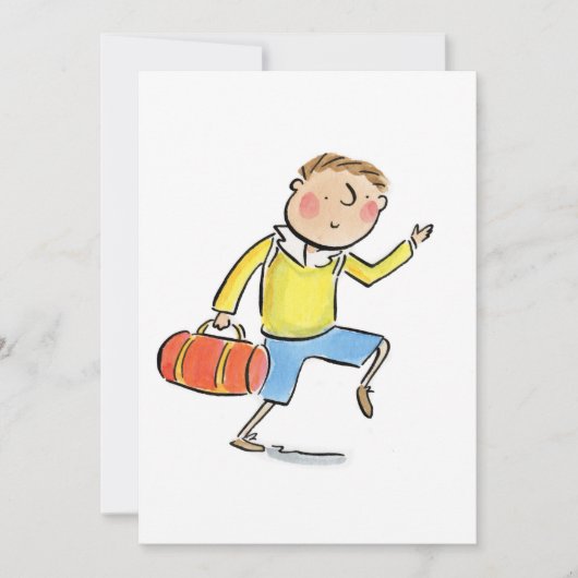 Invitation Retour à l'école (Devant)