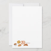 Invitation Retour à l'école Larmes et encouragements Invitati (Dos)