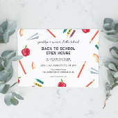 Invitation Retour à l'école | Rencontrez la Maison ouverte de