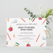 Invitation Retour à l'école | Soirée d'accueil des enseignant (Debout devant)
