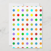 Invitation Retour à l'invitation de la fête de la piscine sco (Dos)