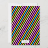 Invitation Retour à l'invitation de la fête scolaire (Dos)