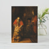 Invitation Retour du fils prodigue par Rembrandt van Rijn (Debout devant)