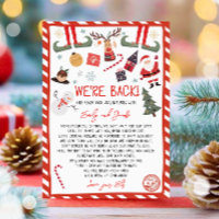 Retour Elfes Arrivée Lettre Bonjour Noël