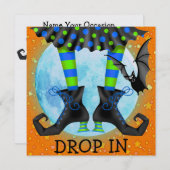 Invitation Retour Halloween - SRF (Devant / Derrière)