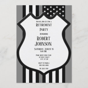 Invitation Retrait de la ligne gris mince